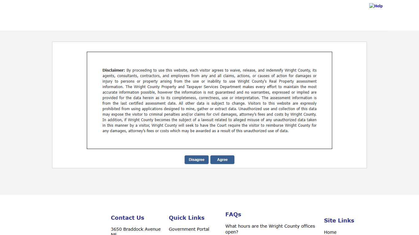 Wright MN Property Information