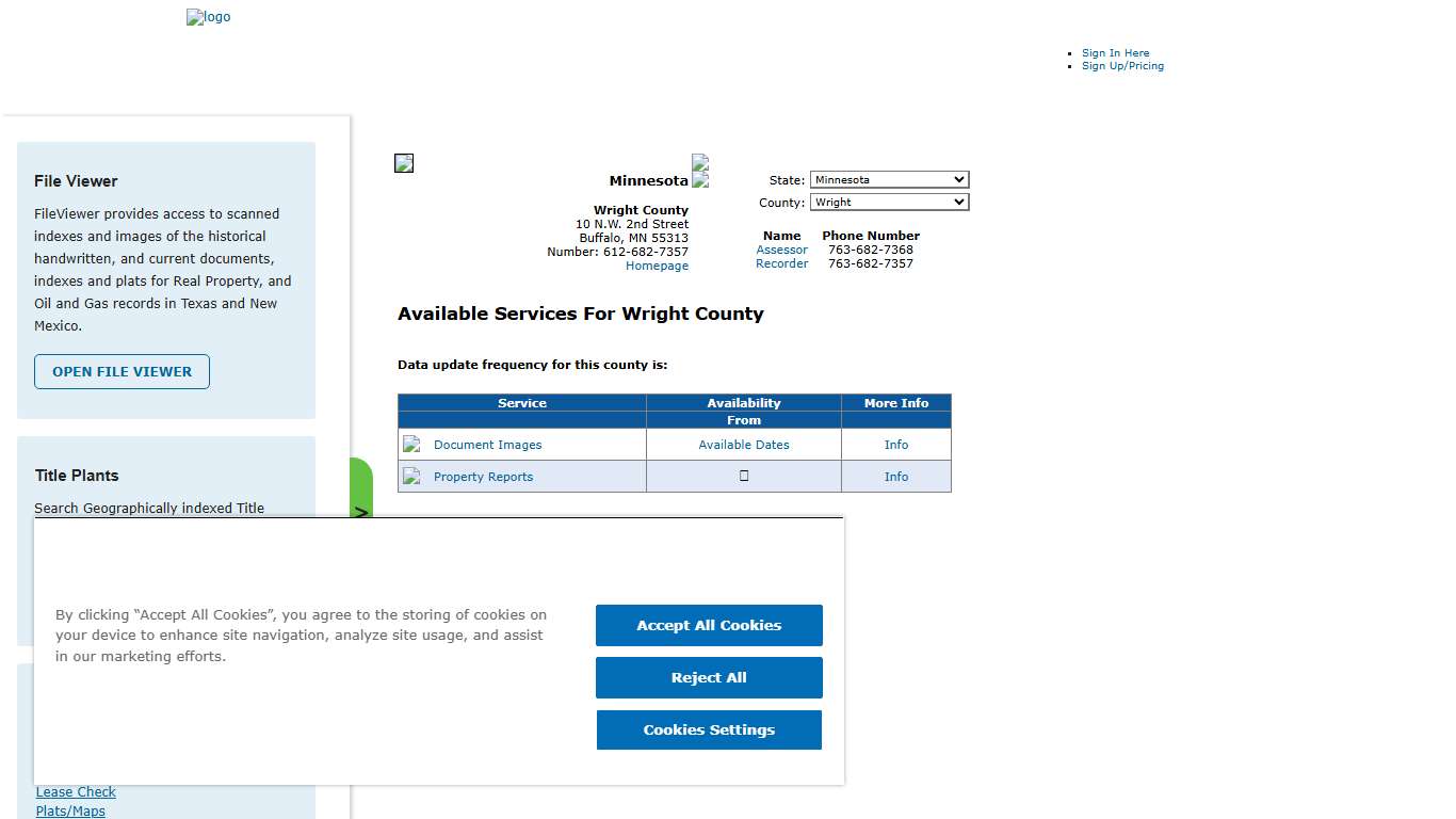 Search Wright County Public Property Records Online | CourthouseDirect.com